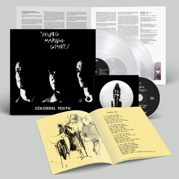 Young Marble Giants《Colossal Youth (40th Anniversary Deluxe Edition) (Reissue) 》（限量透明膠2LP + DVD + MP3下載碼）