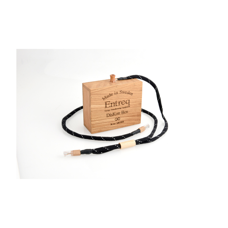 Entreq Konstantin Infinity Cable and DisKon Ground Box Set (RG45)