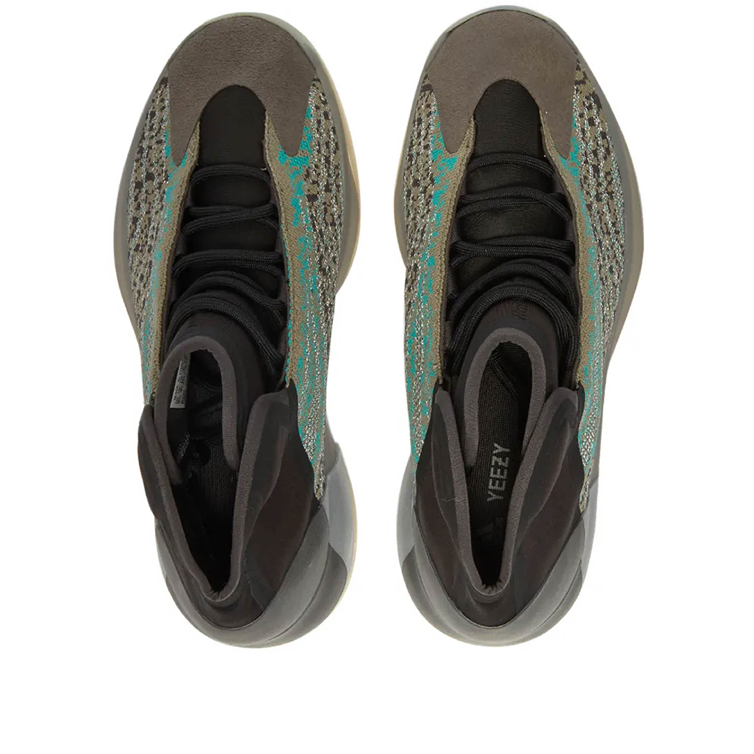 【 adidas YEEZY QNTM TEAL BLUE 頂級限定籃球鞋 】