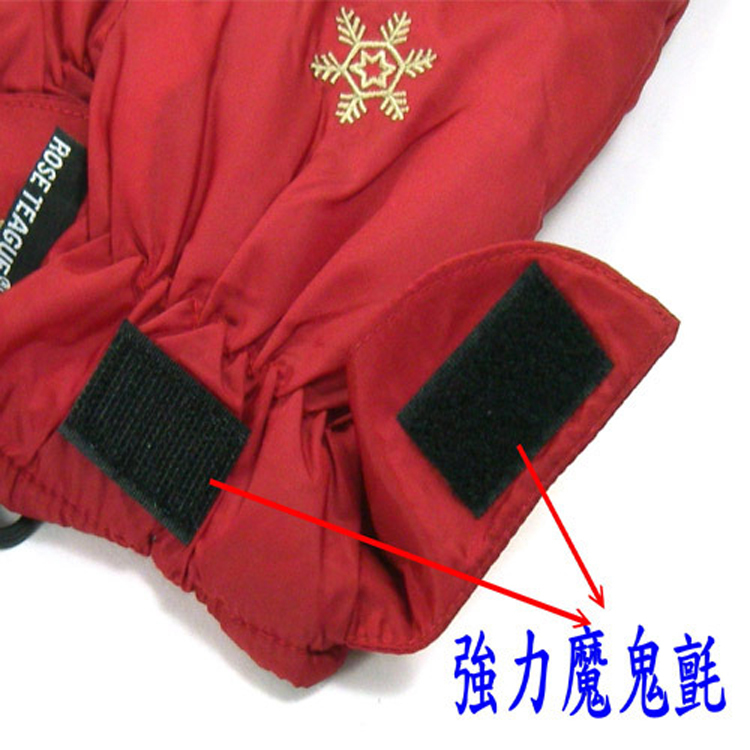 新款彩樣防水保暖防滑手套-女 破盤出清