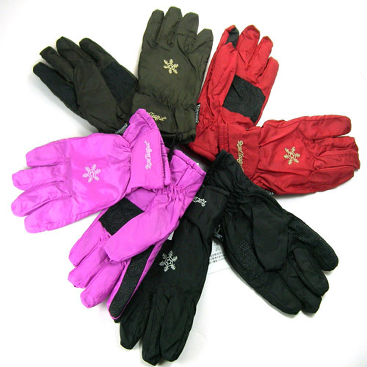 新款彩樣防水保暖防滑手套-女 破盤出清