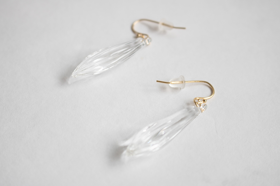 HARIO-LWF-手工玻璃耳環／種子