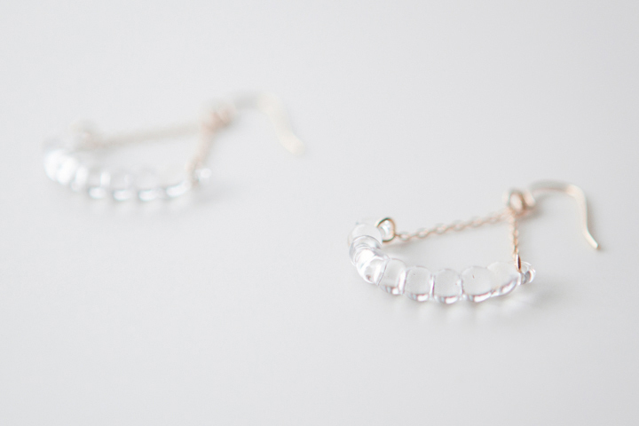 HARIO-LWF-手工玻璃耳環／珠串