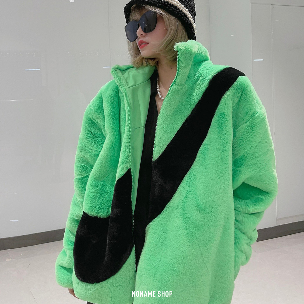 new nike fur jacket