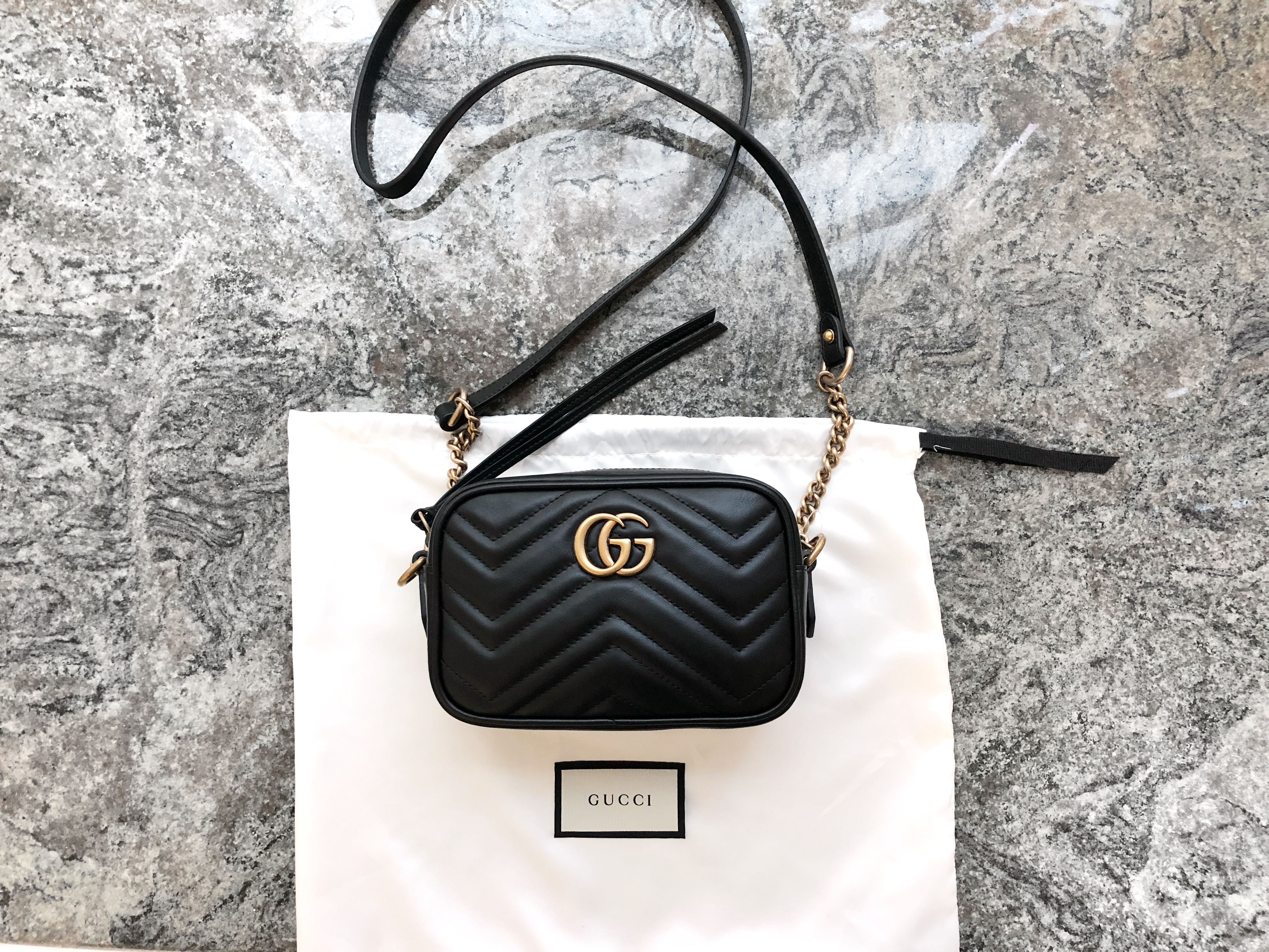 GUCCI GG Marmont Mini Camera Bag