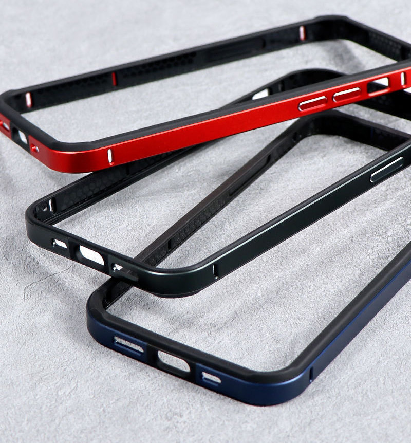 iPhone12系列 【TRA CASE】金屬TPU防摔雙用殼～防摔金屬邊框＋透明背版