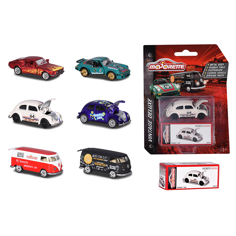 美捷輪小汽車-復古盒裝車(吊卡)