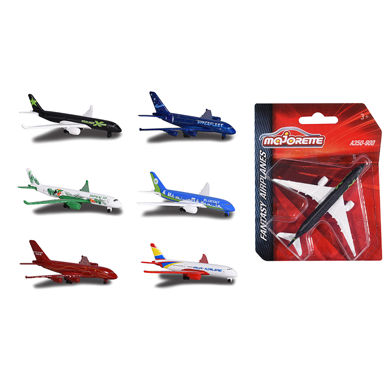 美捷輪小汽車-客機13cm