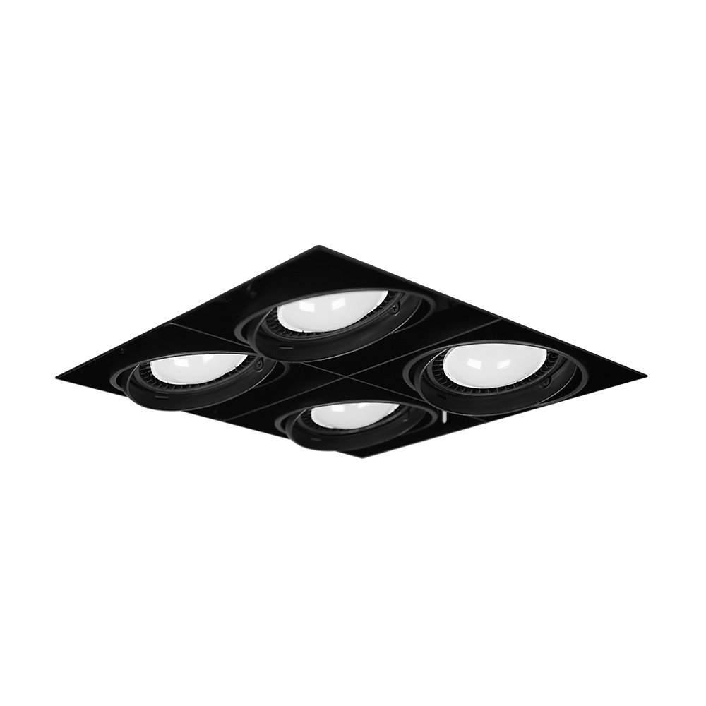 AR111 無邊框 盒燈(四燈)12W 散光型