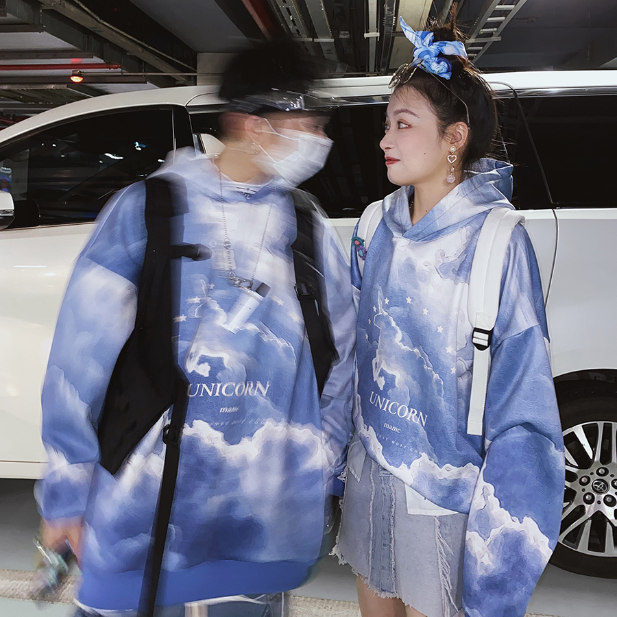 【 MAMC | UNICORN CLOUD HOODIE 獨角獸雲朵帽TEE 】