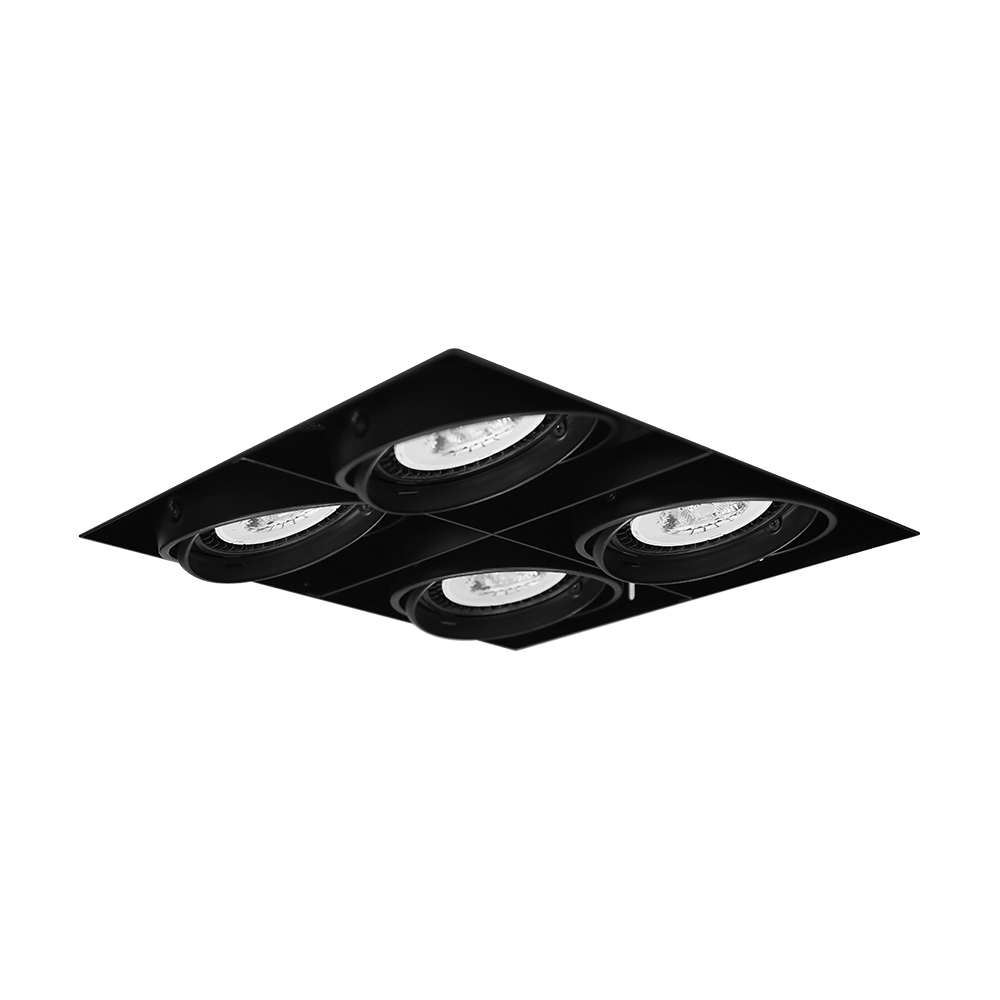 AR111 無邊框 盒燈(四燈) 12W