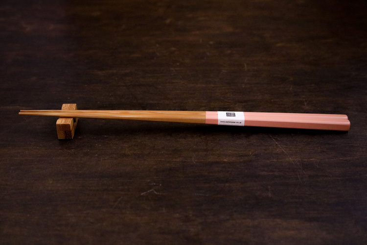 公長齋小菅-筷子 京都古箸22.5cm／桃