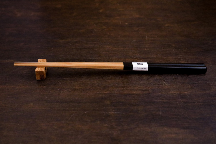 公長齋小菅-筷子 京都古箸22.5cm／黑