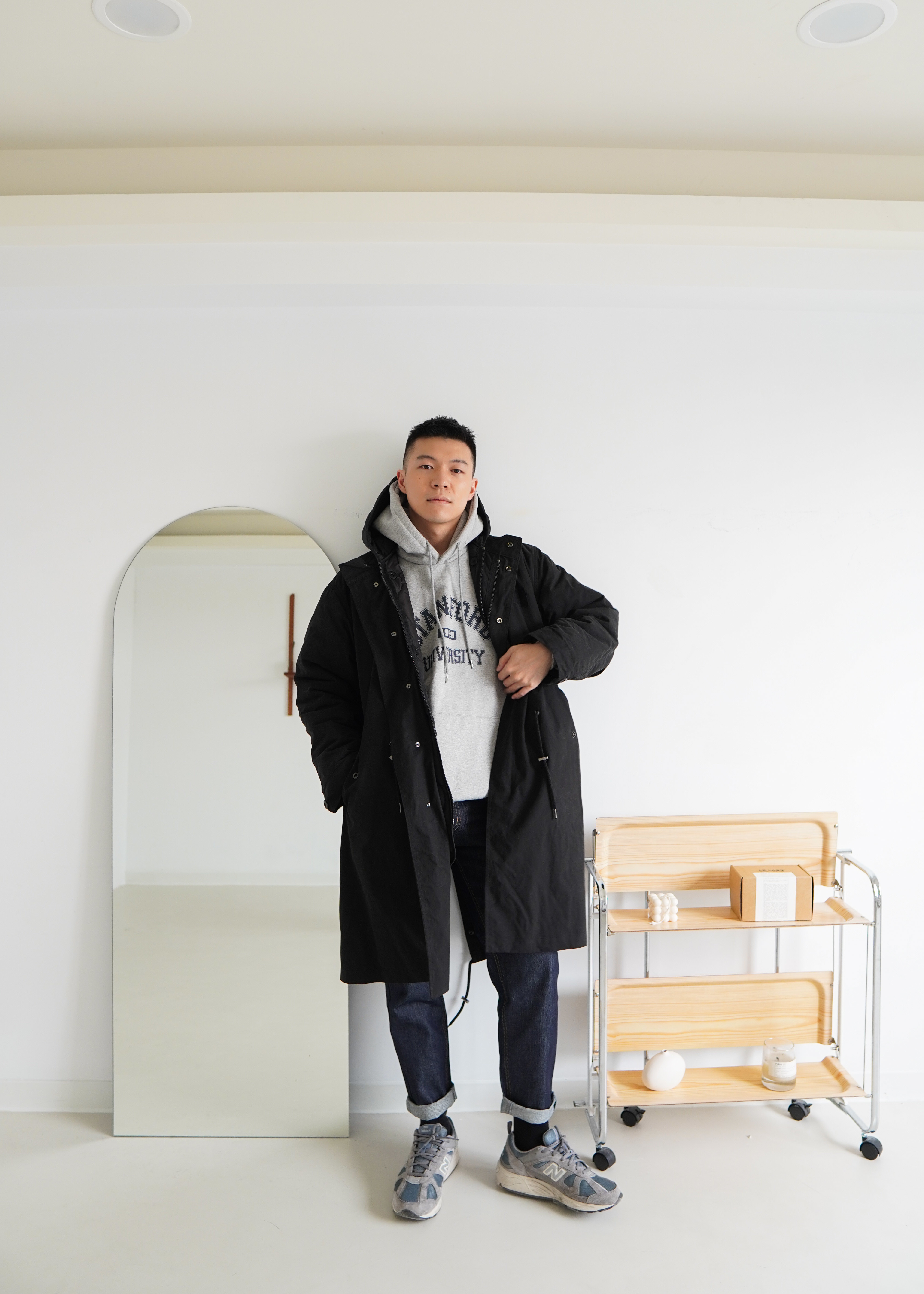 一衣三穿M51長版外套 （現貨軍綠色）