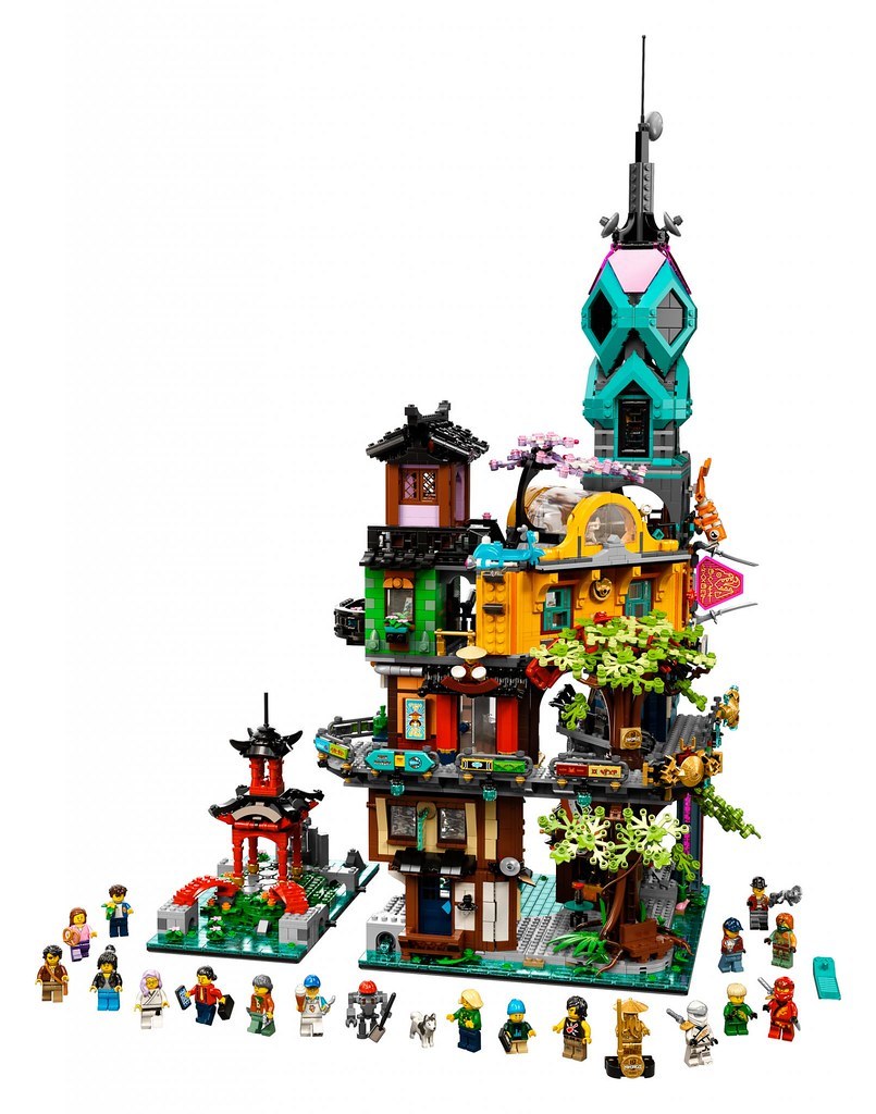 LEGO 71741 Ninjago City Gardens 旋風忍者城市花園