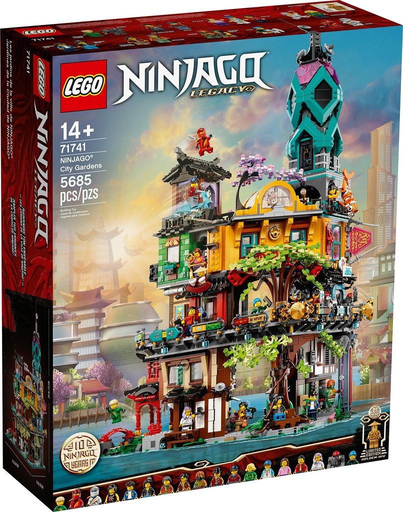 LEGO 71741 Ninjago City Gardens 旋風忍者城市花園