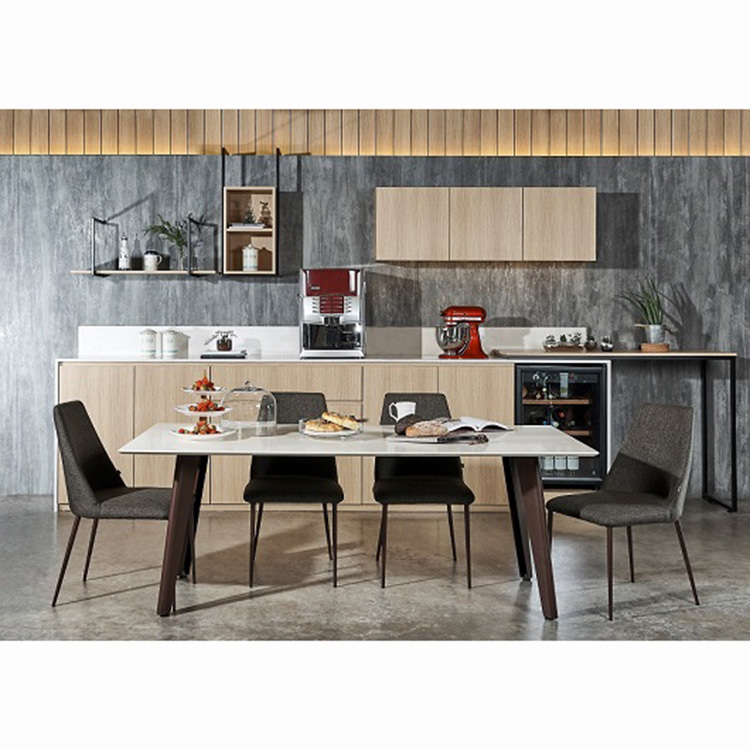 Kay 石英石餐桌140/160/180/200cm〔DS216BB〕