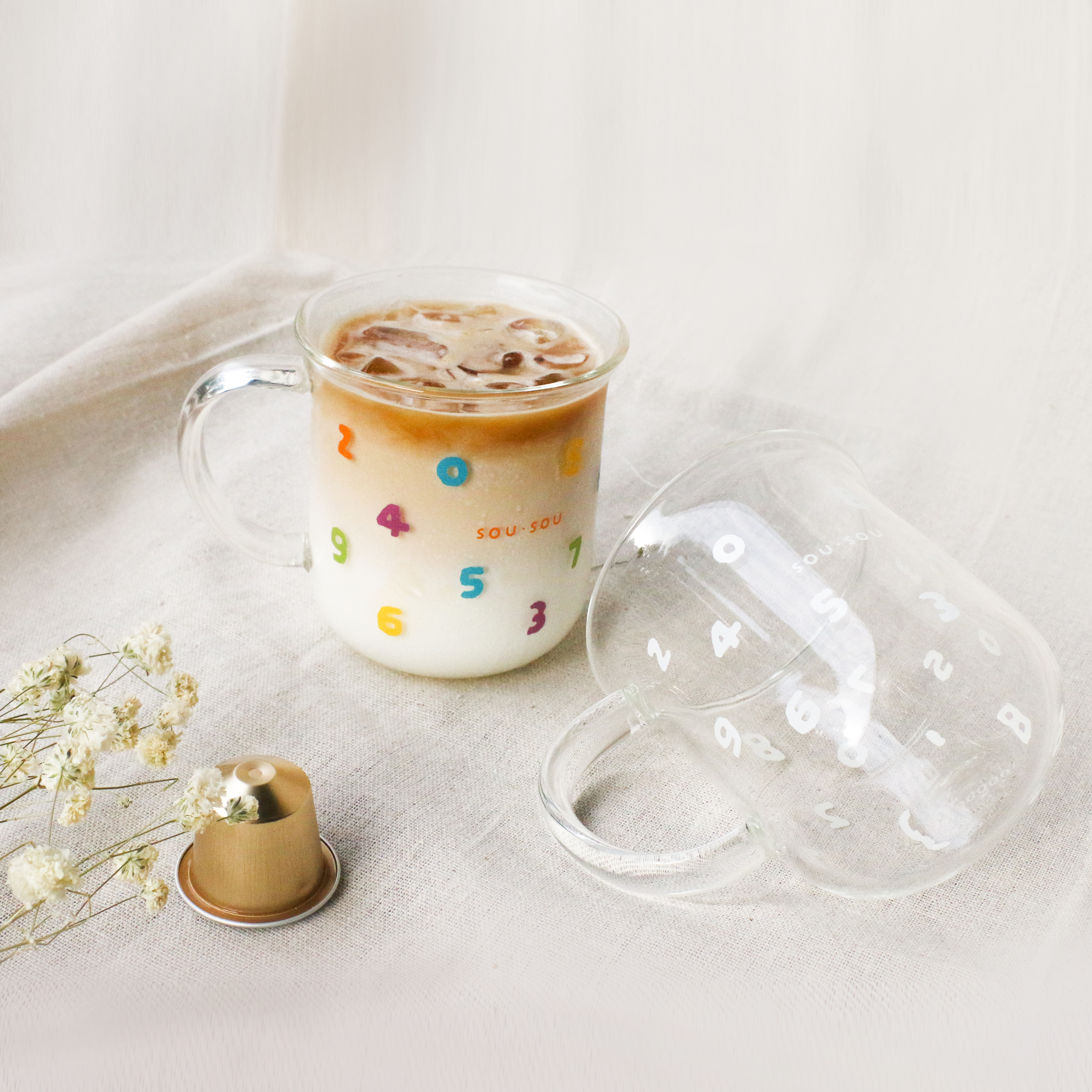 紅琉璃-客製玻璃杯-SOUSOU