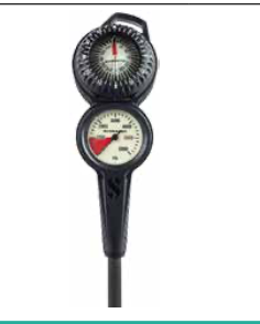 ★SCUBAPRO 壓力/指北 兩用錶 05.022.213 雙錶