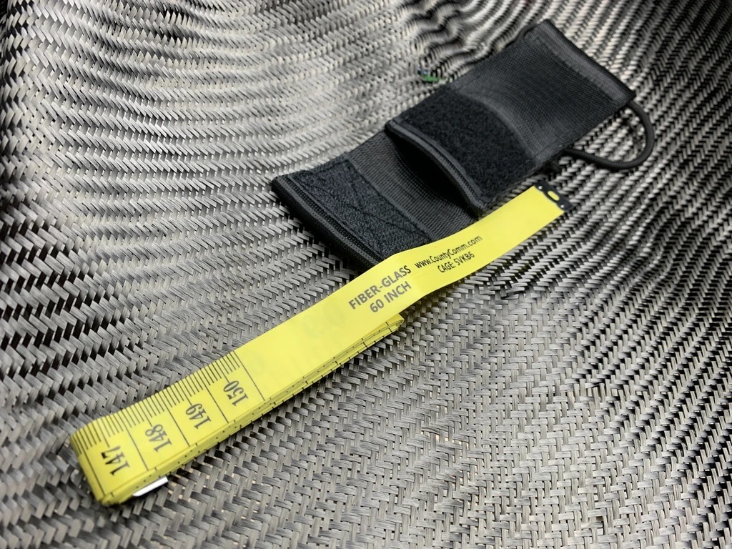 CountyComm Fiberglass Measuring Tape + Case 玻璃纖維捲尺+保護套