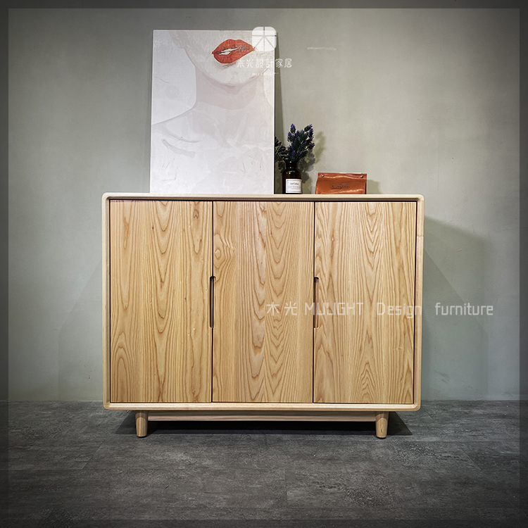 北歐梣木簡約收納餐櫃|可訂製