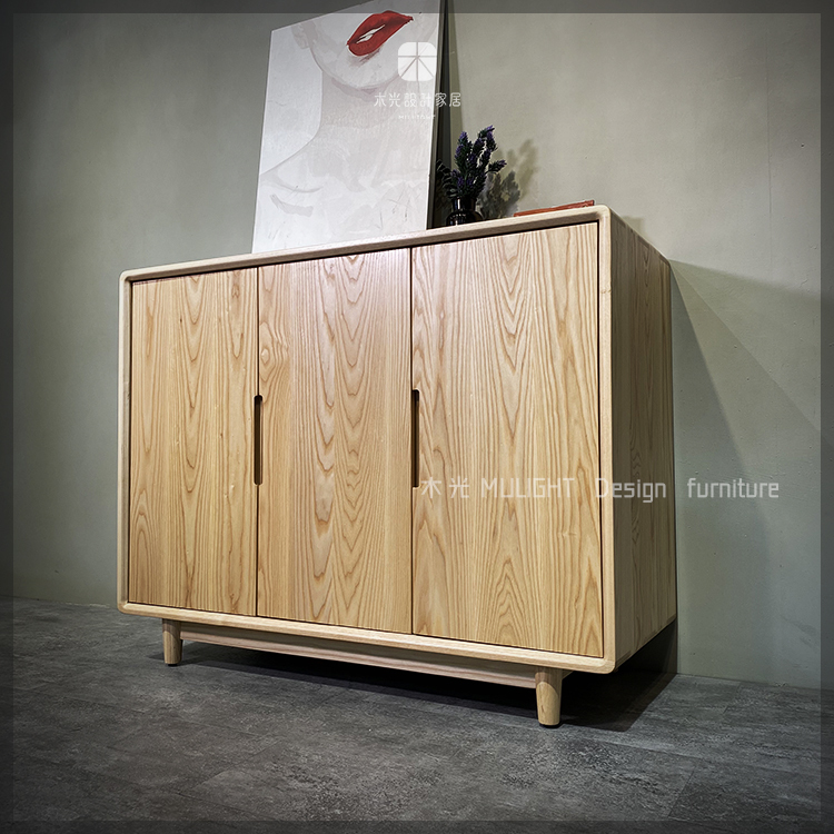 北歐梣木簡約收納餐櫃|可訂製