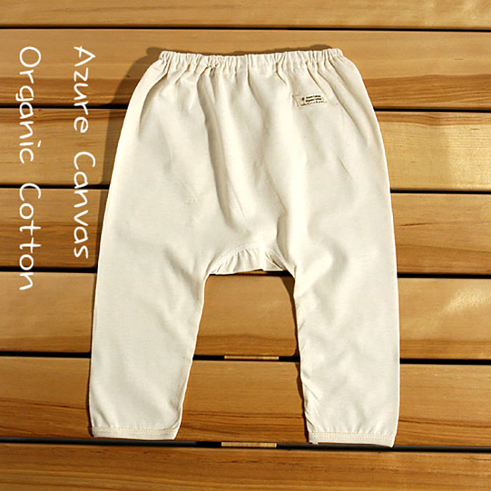 [藍天畫布] 有機棉嬰兒薄初生褲 NB/60cm 新生兒/寶寶褲