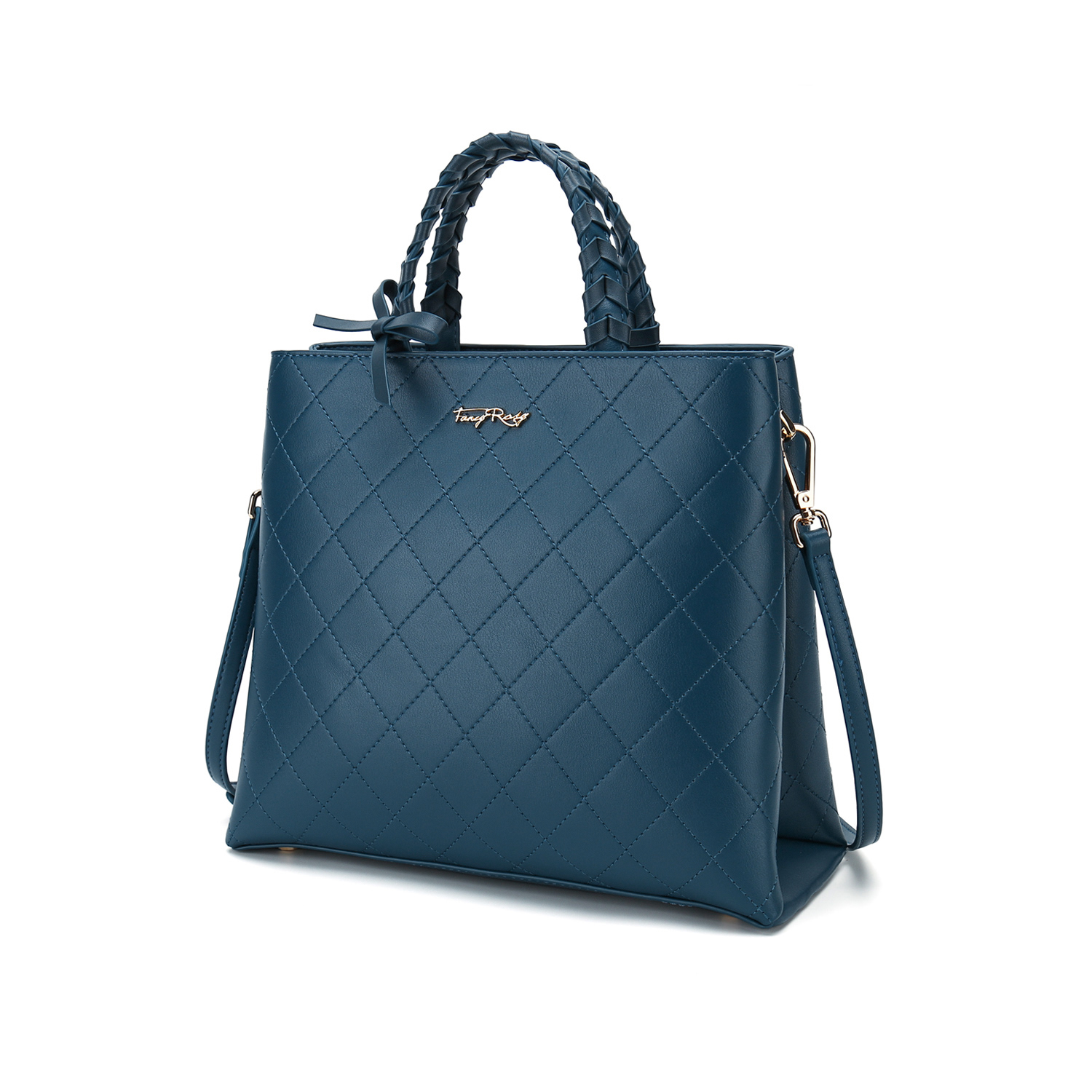 Fancy Bow Bow Top Handle Tote Bag