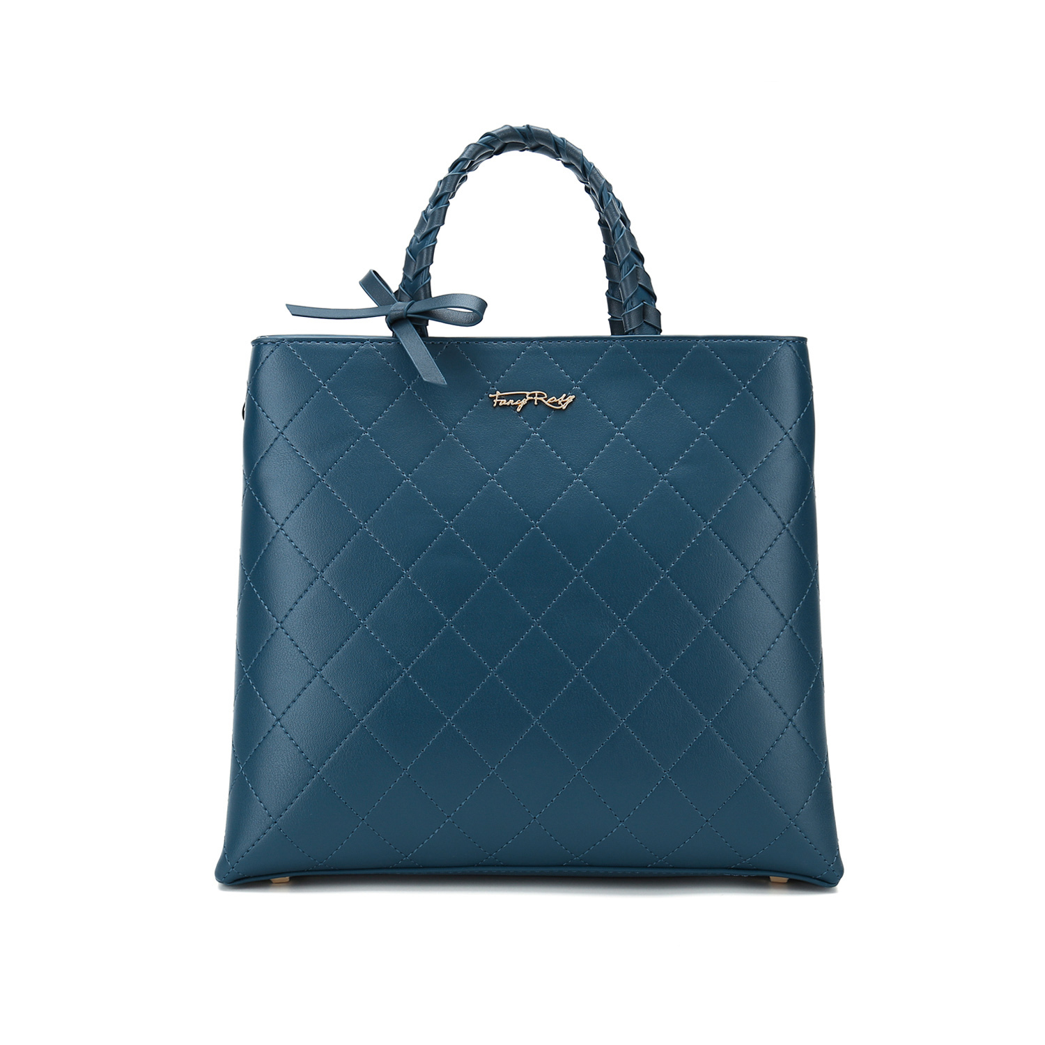 Fancy Bow Bow Top Handle Tote Bag