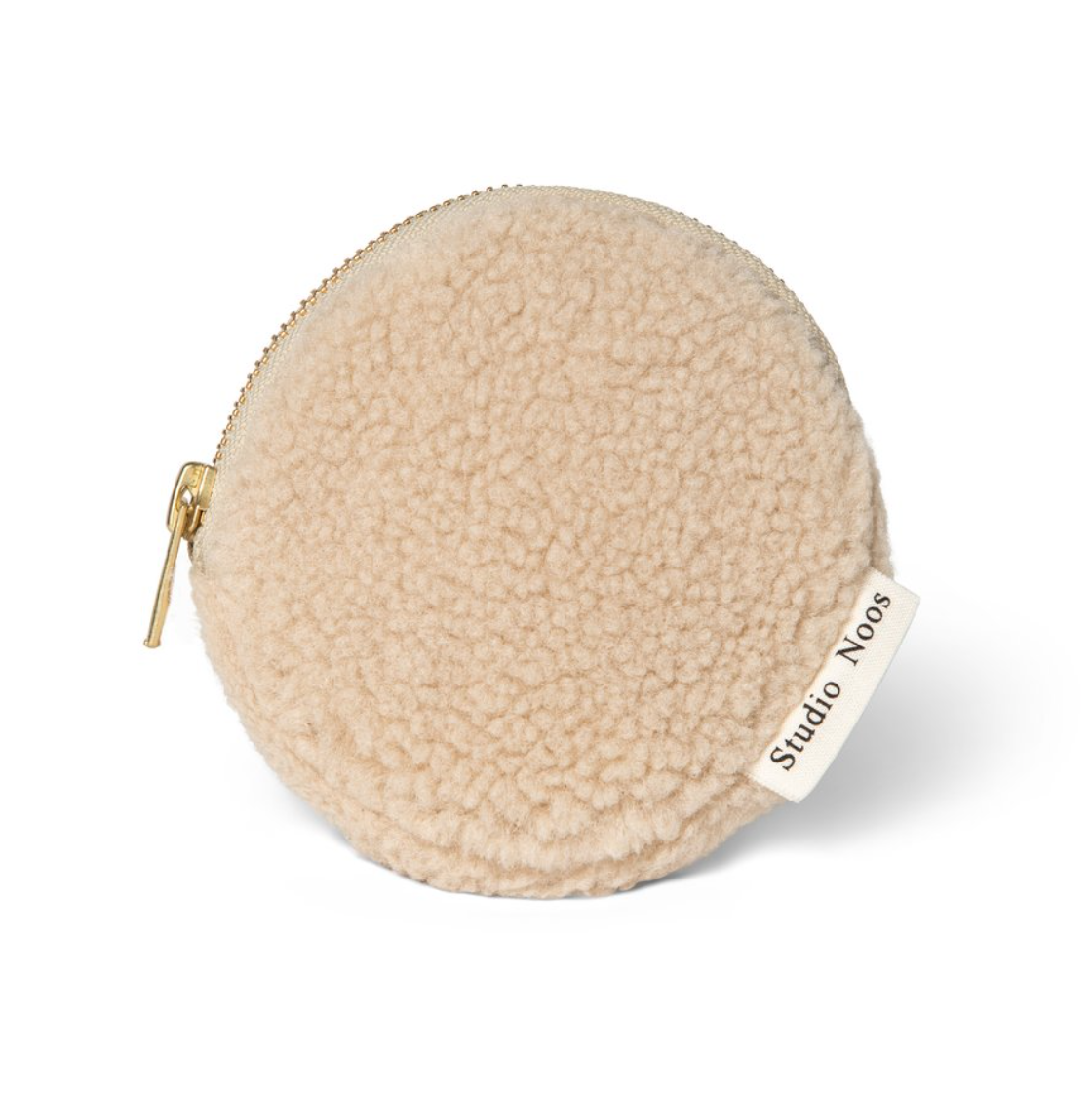 STUDIO NOOS - 泰迪圓形收納包（Ecru）