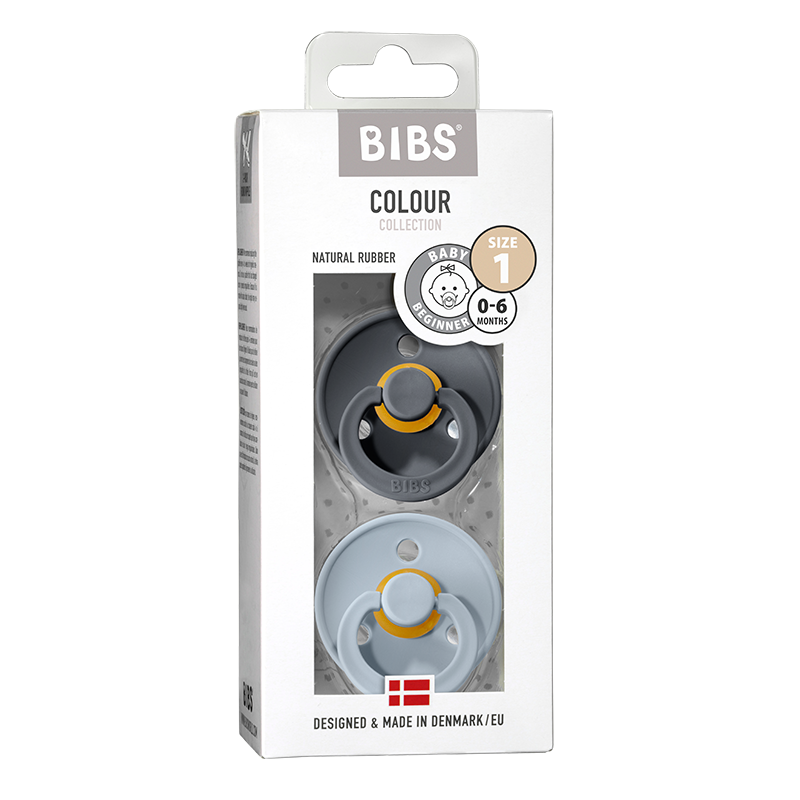 深灰&天藍色奶嘴（1號）