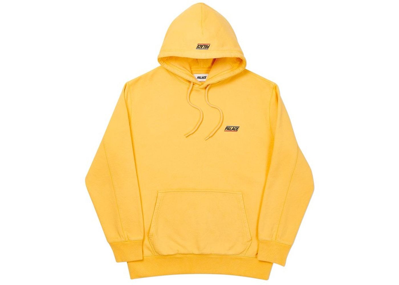 PALACE BASICALLY A HOOD WASHED AMBER 水洗 重磅 帽T 保暖 現貨