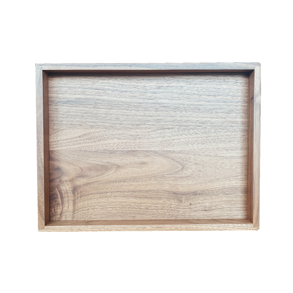 黑胡桃木托盤/長方