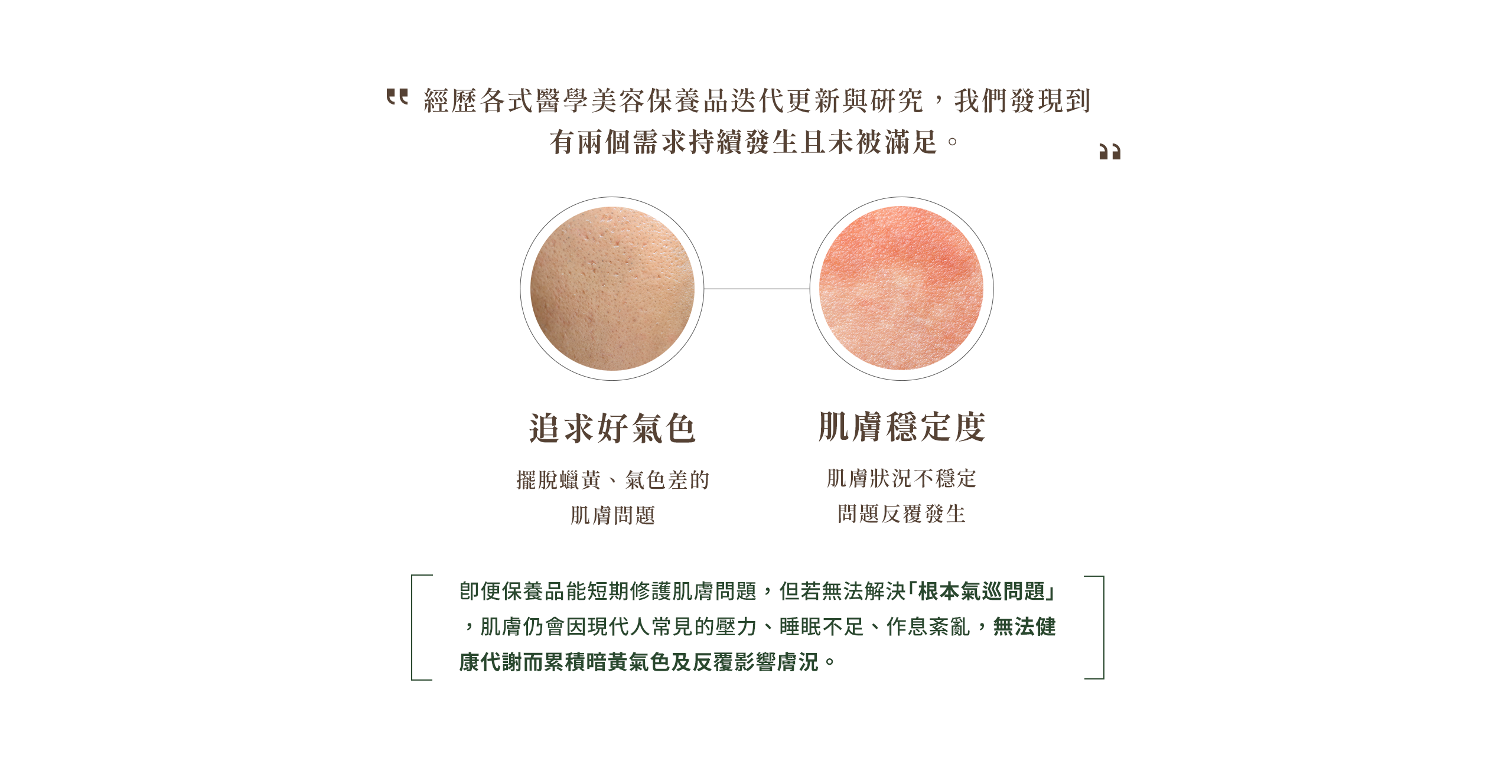 HAE肌本職根本解決肌膚暗沉蠟黃膚況不穩定的問題