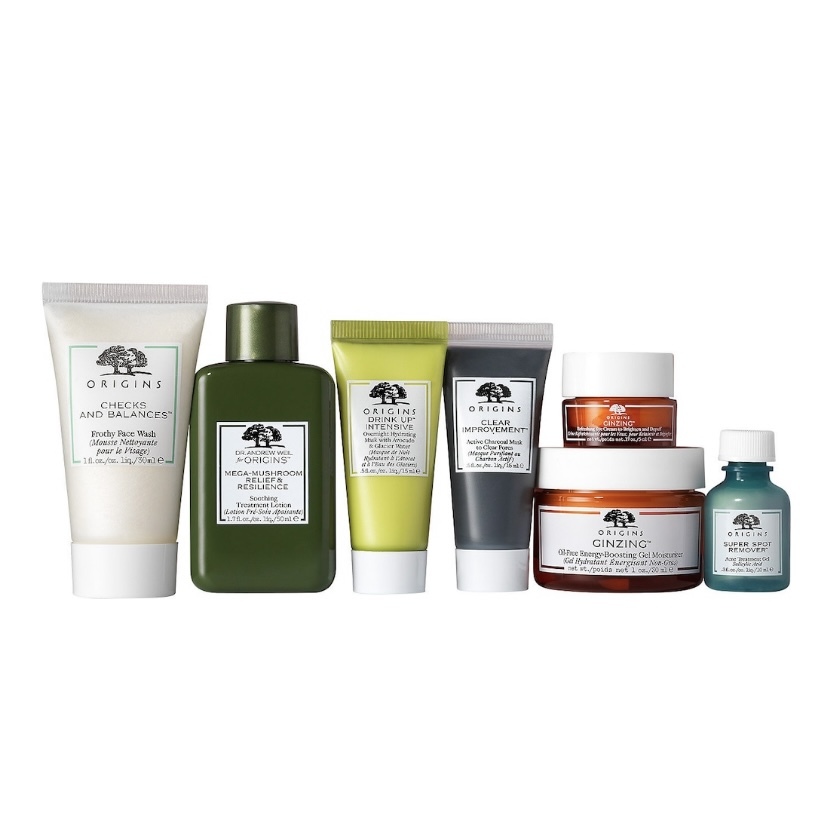 Origins - 7件護膚清潔套裝
