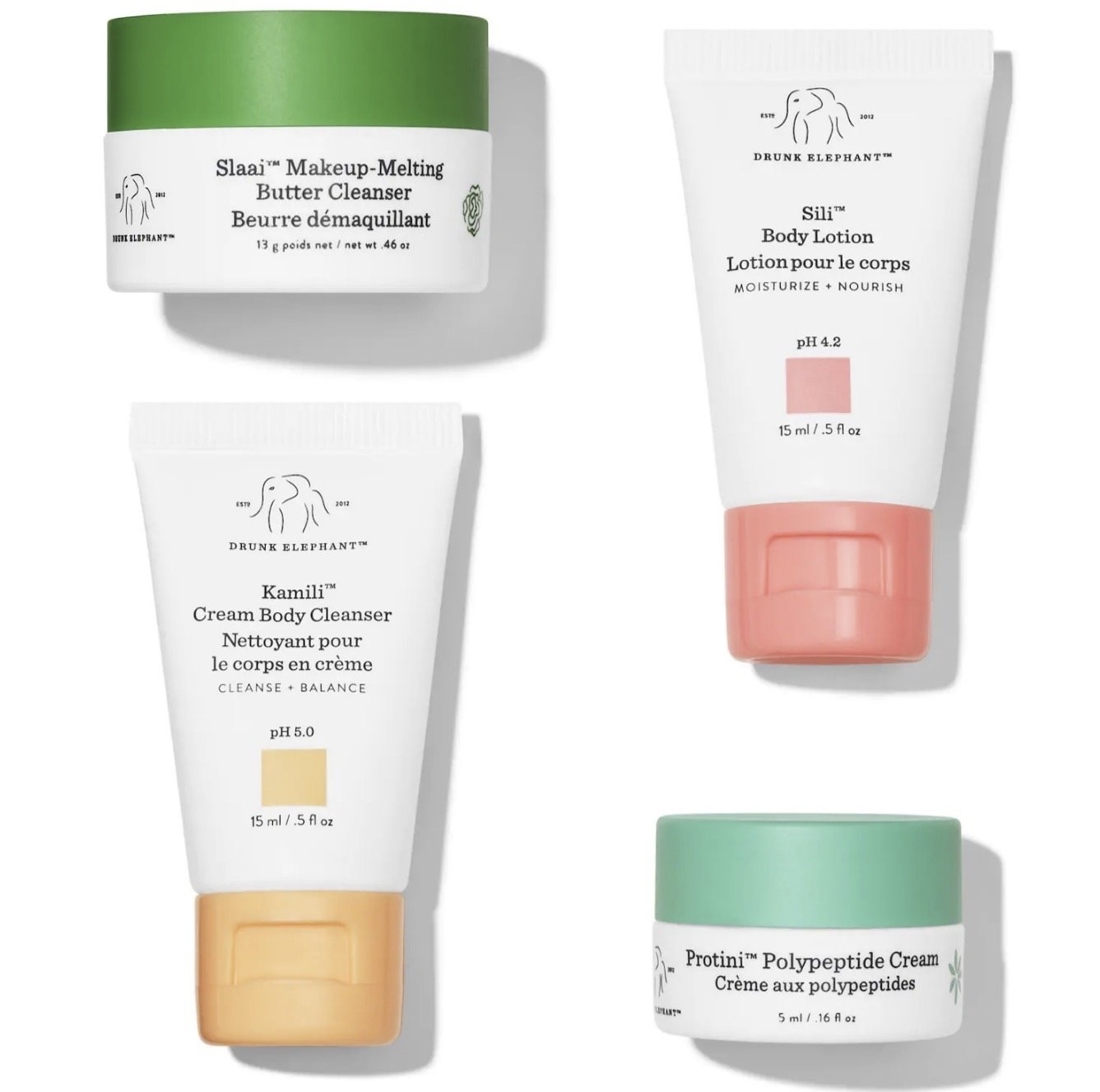 Drunk Elephant - 4件護膚套裝