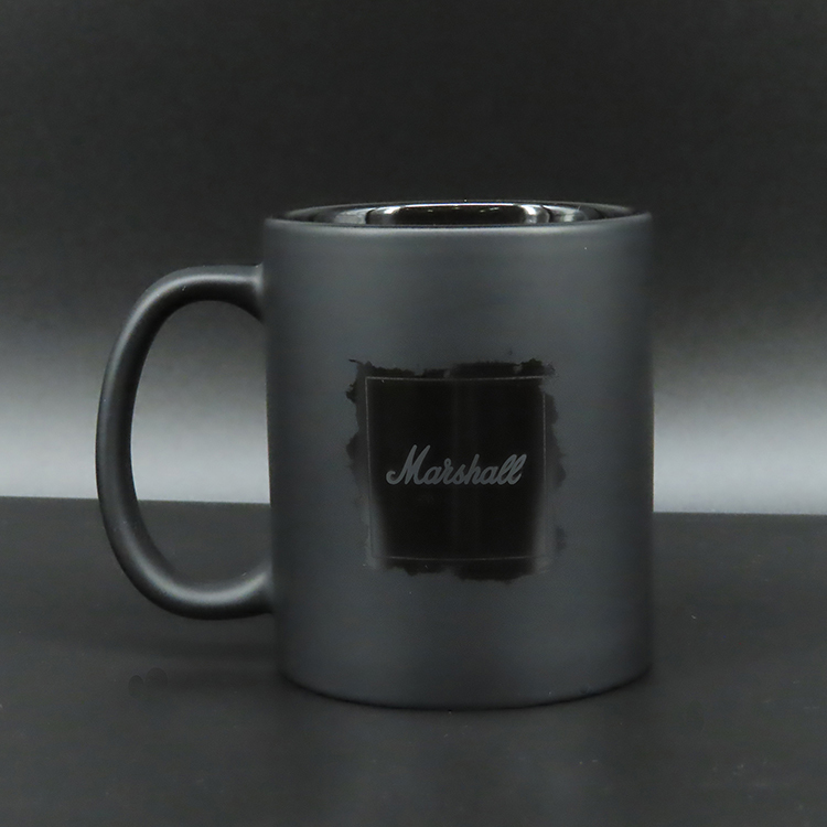 Marshall Coffee Mug 11oz Black Ceramic