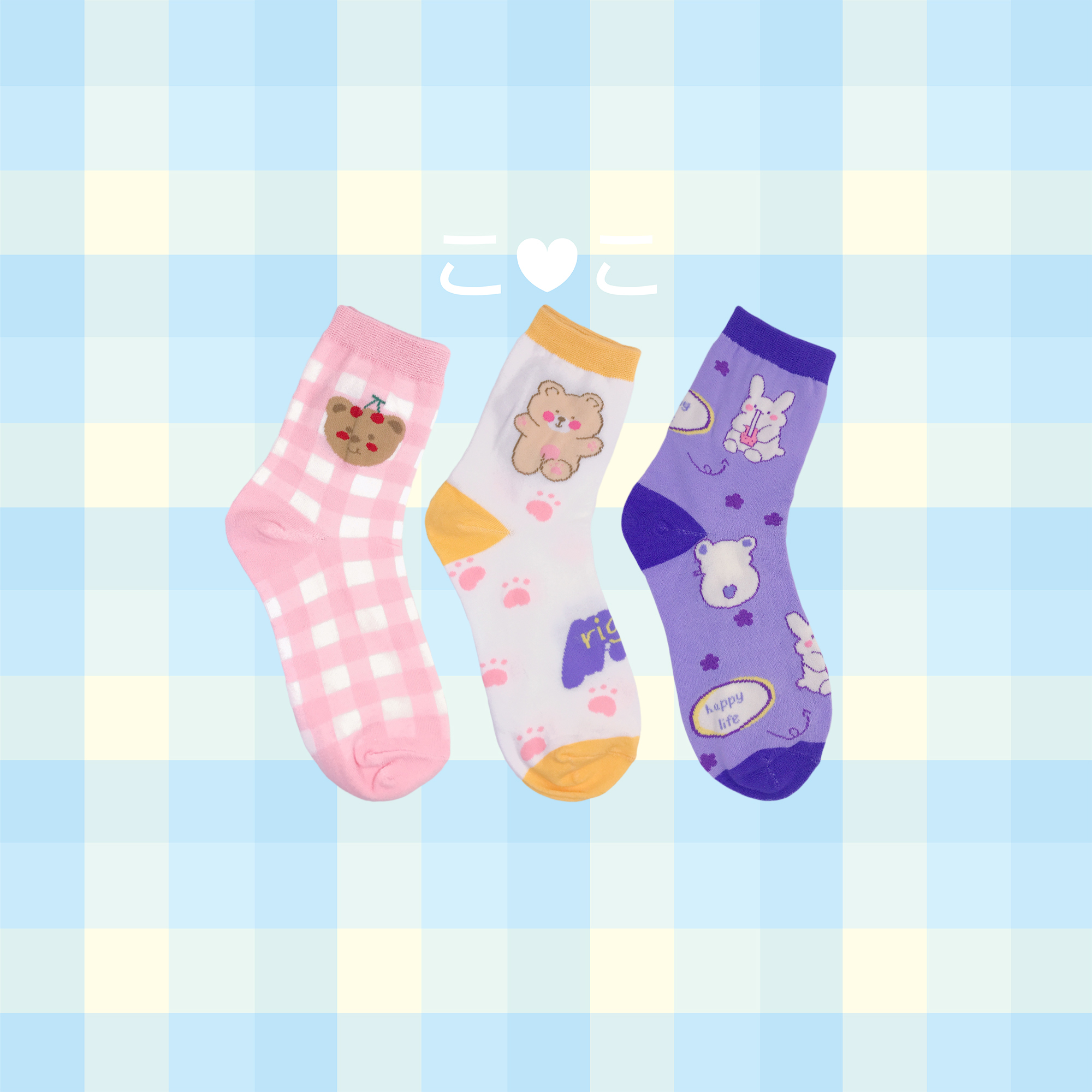 正韓萌萌動物造型襪子