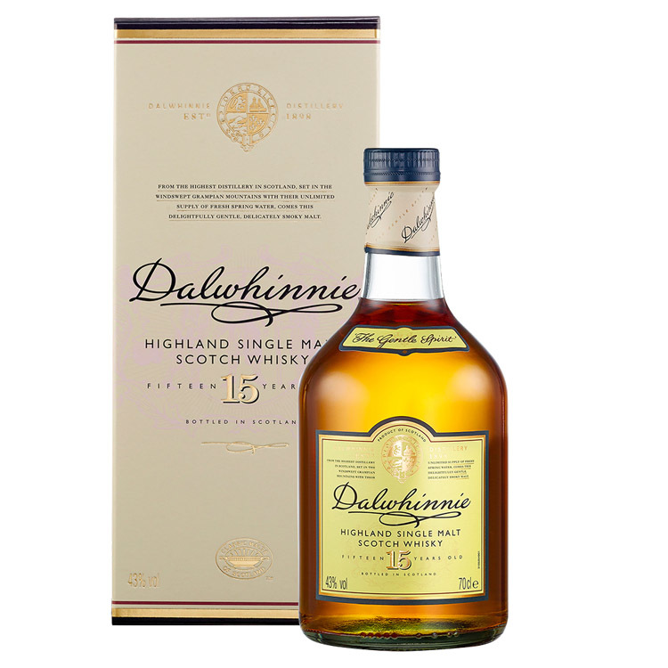 Dalwhinnie 15年單一麥芽威士忌 700ml