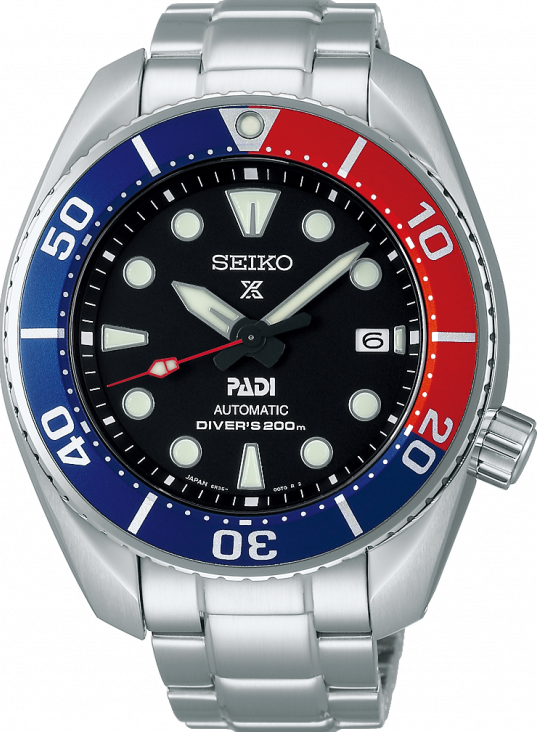 萬年鐘錶 - SEIKO Prospex SCUBA PADI   200米潛水機械錶  DIVER SCUBA  6R35-00R0R  / SPB181J1  錶徑45MM