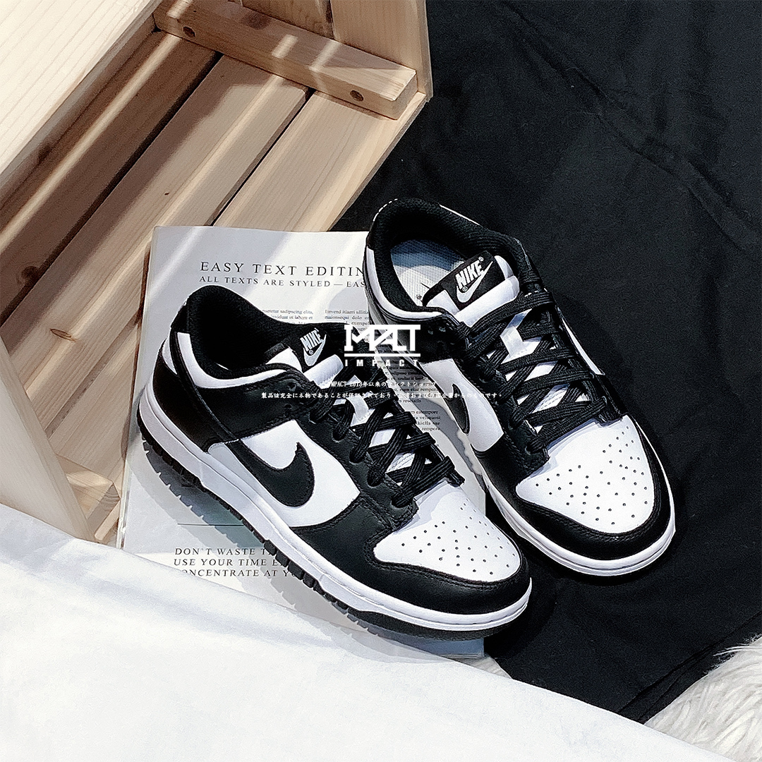 Nike Dunk Low Black 黑白熊貓DD1503-101 DD1391-100