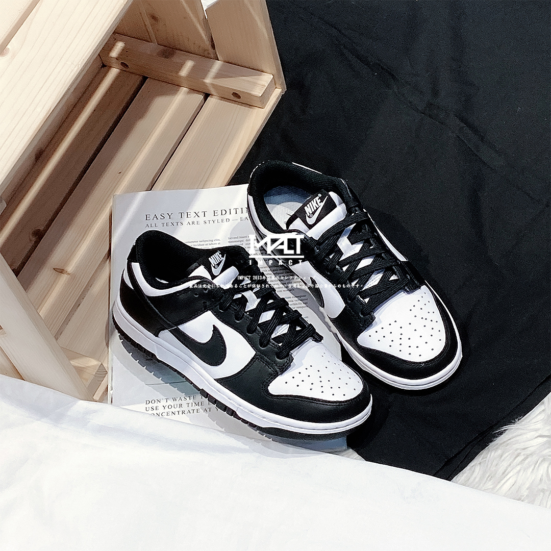 Nike Dunk Low Black 黑白熊貓DD1503-101 DD1391-100