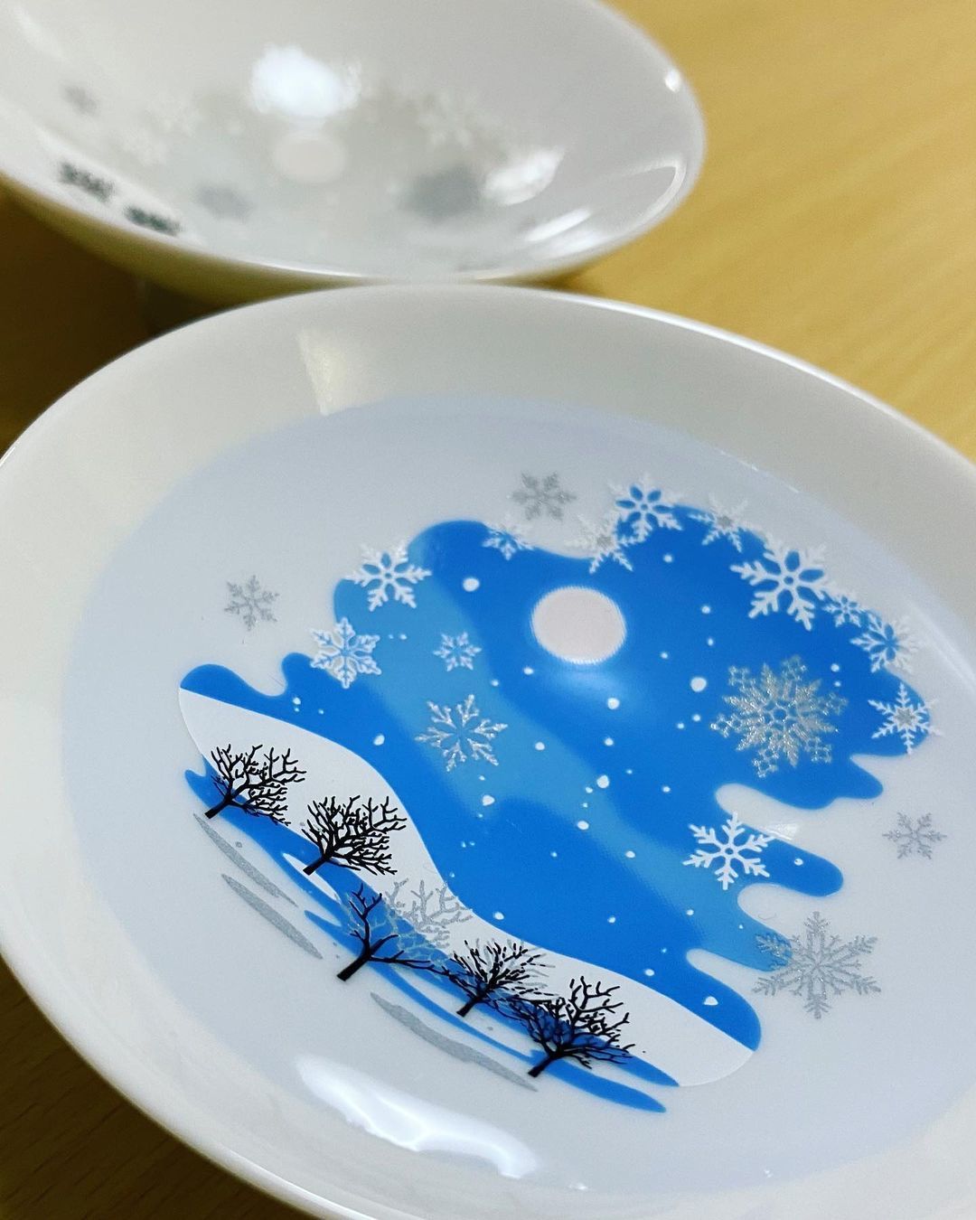 現貨 丸モ高木陶器 變色冷感雪結晶清酒陶瓷對杯新款 Staytuned網購平台