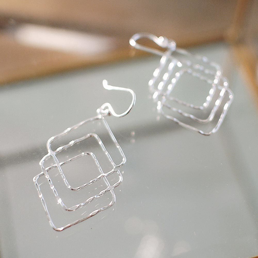 漣漪純銀耳環/SE702S