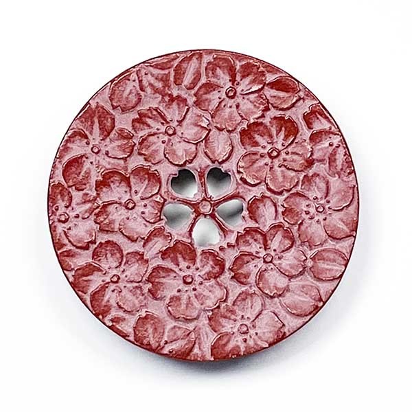 【盛榮堂】櫻 鑄鐵壺墊-粉色