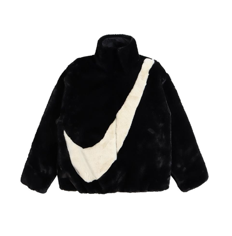 nike genuine fur coats & jackets