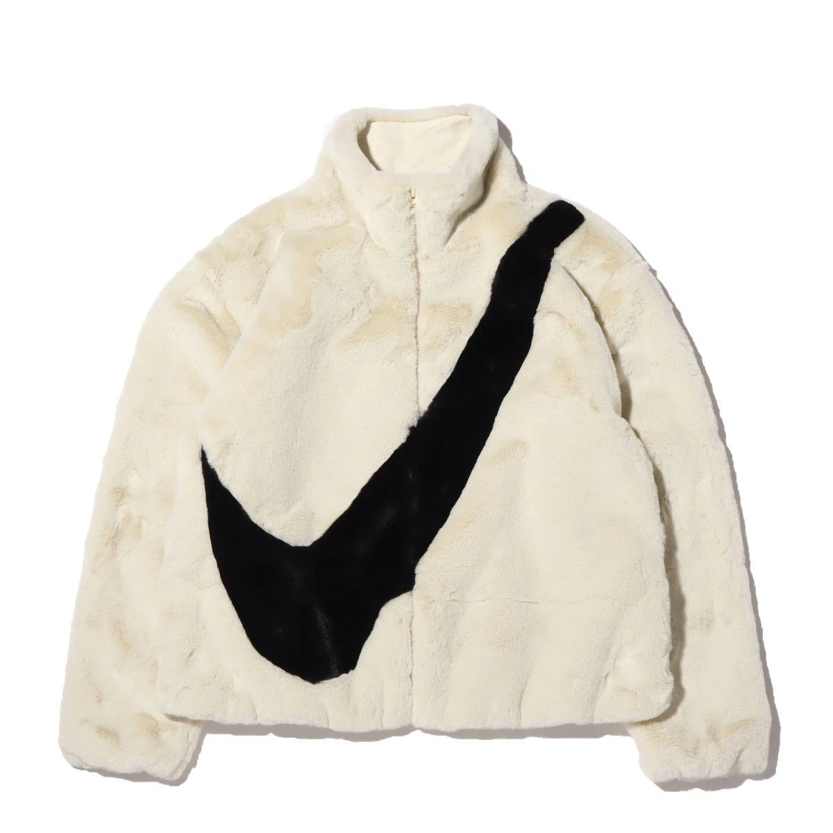 Nike Sportswear Faux Fur Jacket White (W)│ Nabwork