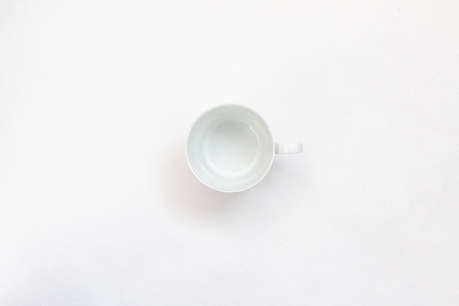 TIME & STYLE-白磁濃縮咖啡杯
