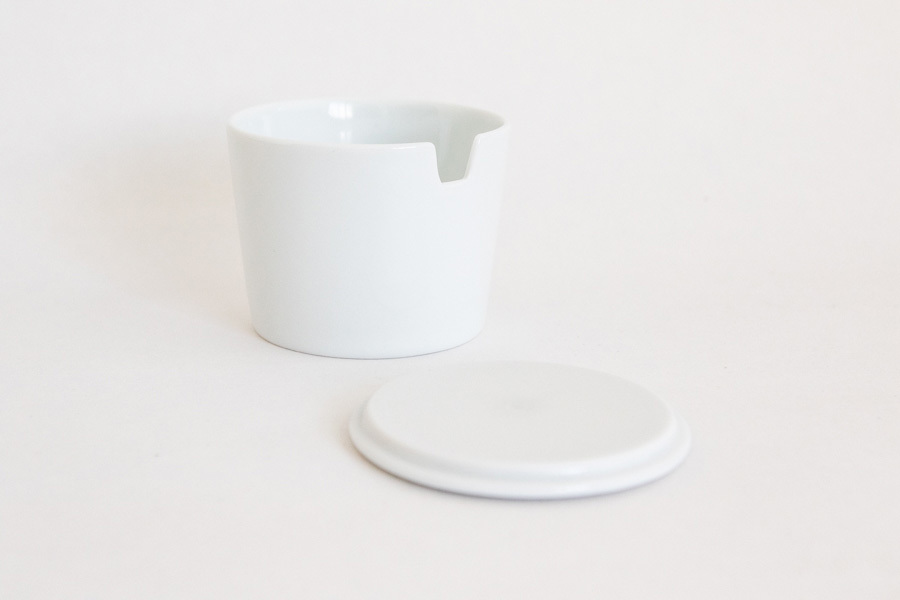 TIME & STYLE-白磁糖罐