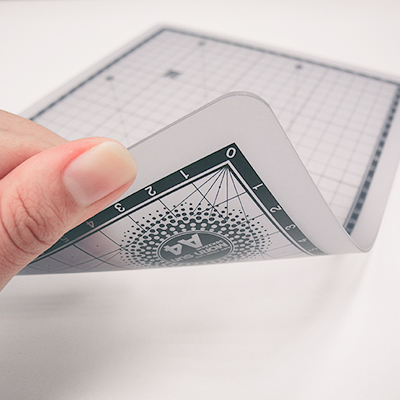 【A2透明切割墊】 透明 格線 格點印刷 MIT墊板